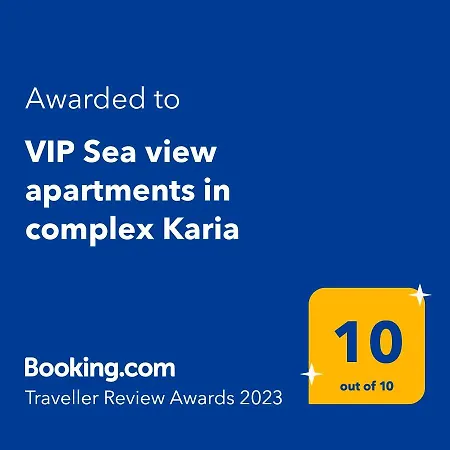 Vip Sea View In Complex Karia Apartman Kavarna
